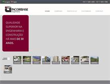 Tablet Screenshot of incorbase.com.br